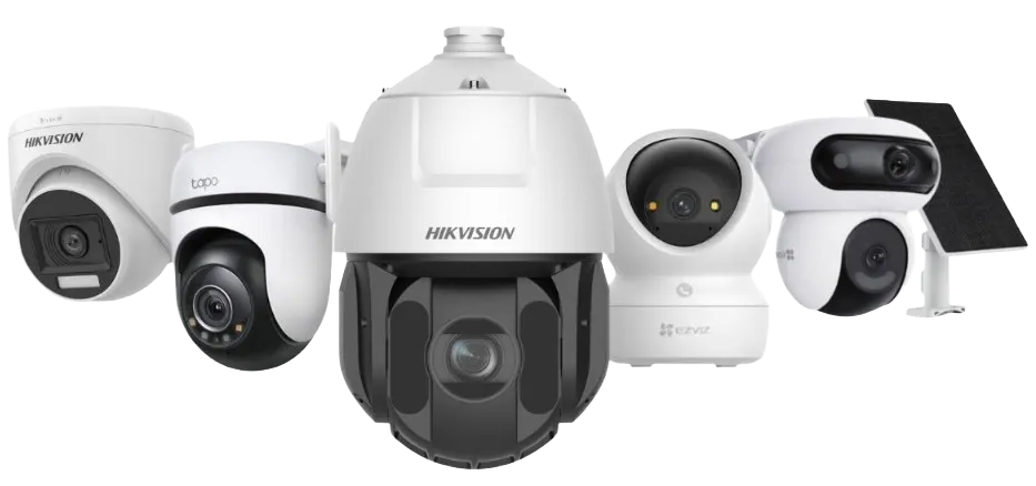 Pelbagai model kamera CCTV tanpa wayar HSS