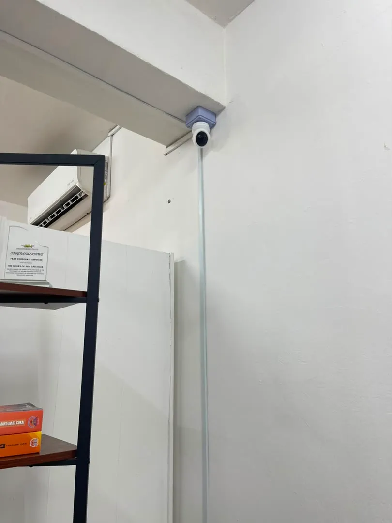 Pemasangan dalaman oleh HSS WirelessCCTV