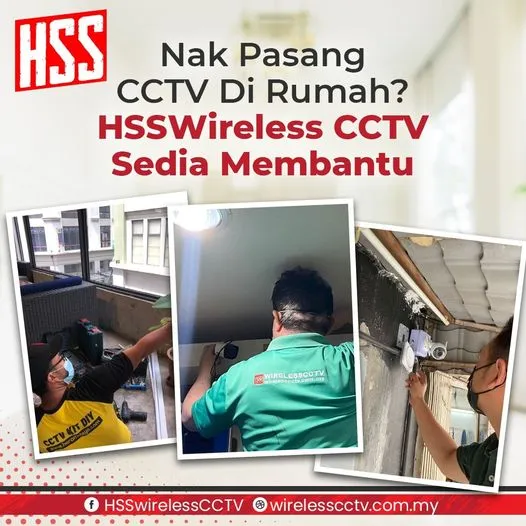 Poster pemasangan pendawaian CCTV