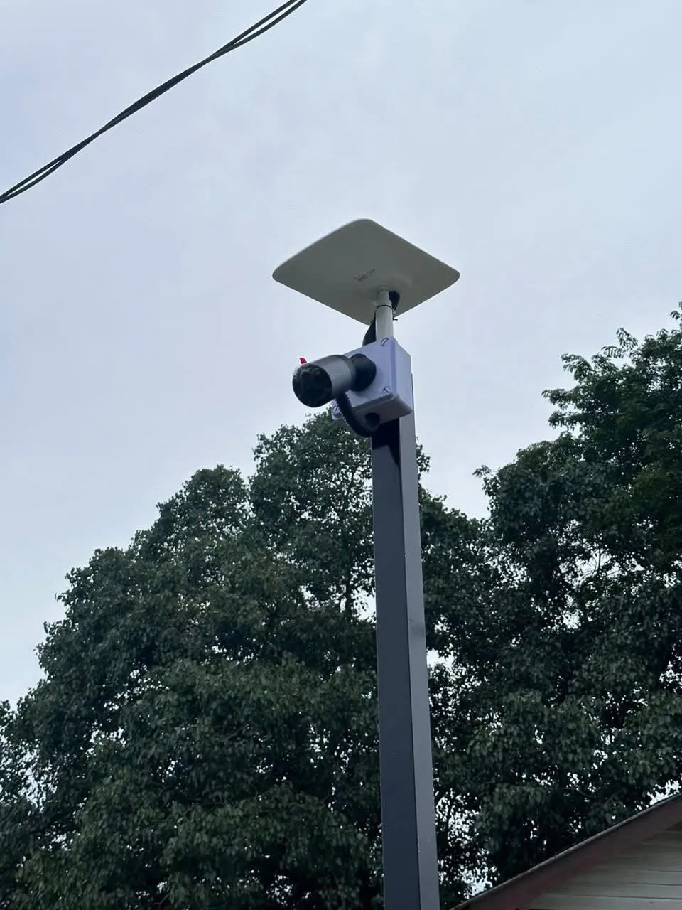 Pemasangan solar oleh HSS WirelessCCTV