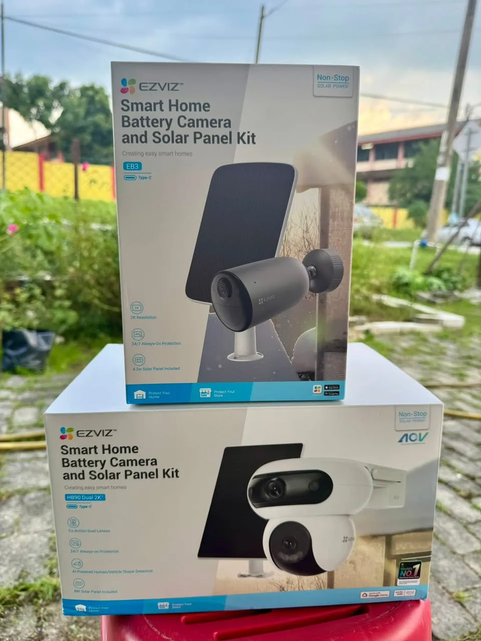 Pemasangan solar oleh HSS WirelessCCTV